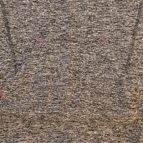 Ivory Ella pullover hoodie, fleece lined - heather grey (M) - Picture 4 of 7